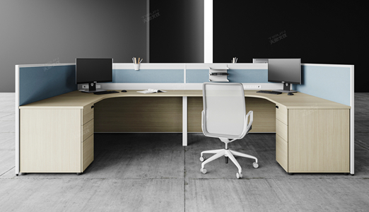 常規屏風卡位辦公桌【一】